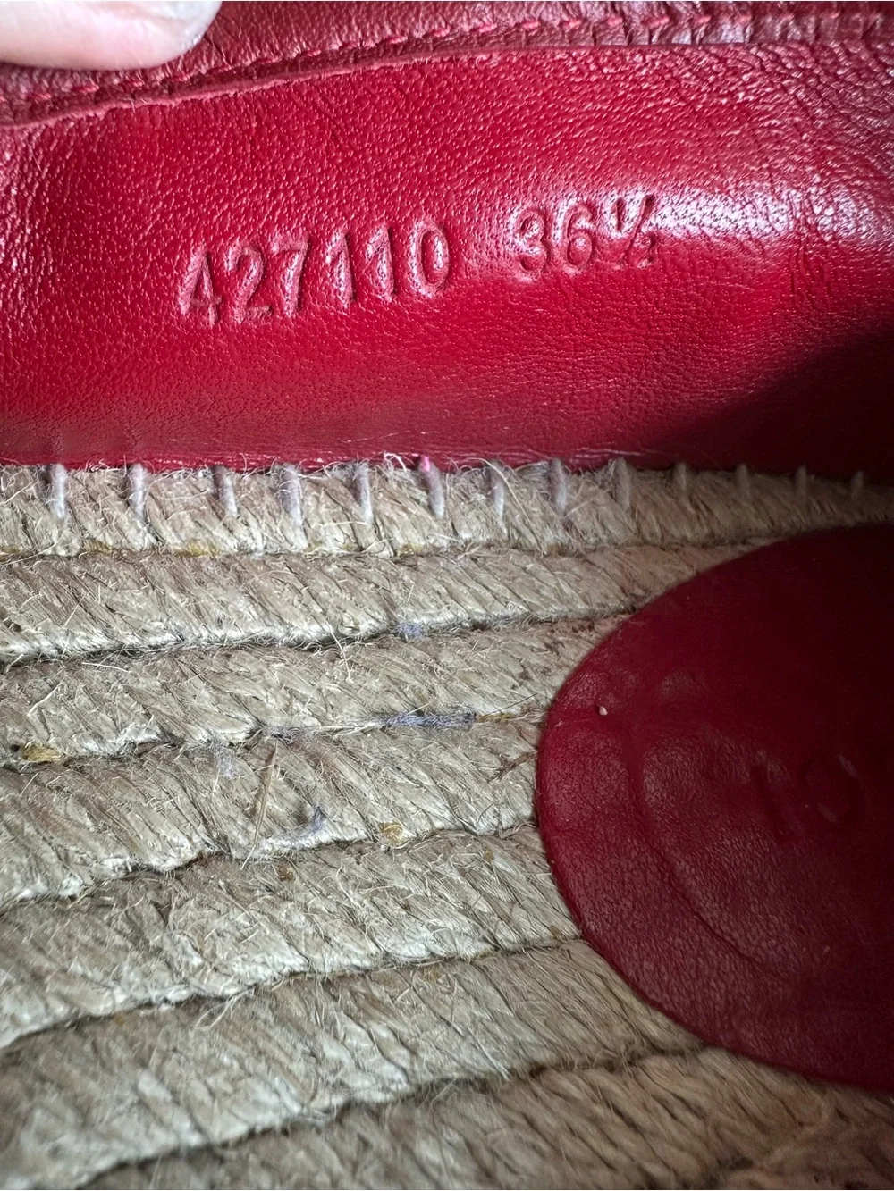 Gucci GG Supreme Floral Espadrilles Italian 36.5 or 6.5 US